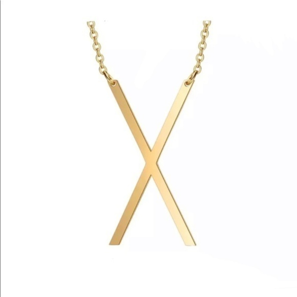 NEW!! ❤️ Letter X Necklace